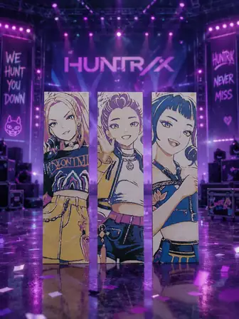Marque pages K-Pop demon hunter (lot de 3)