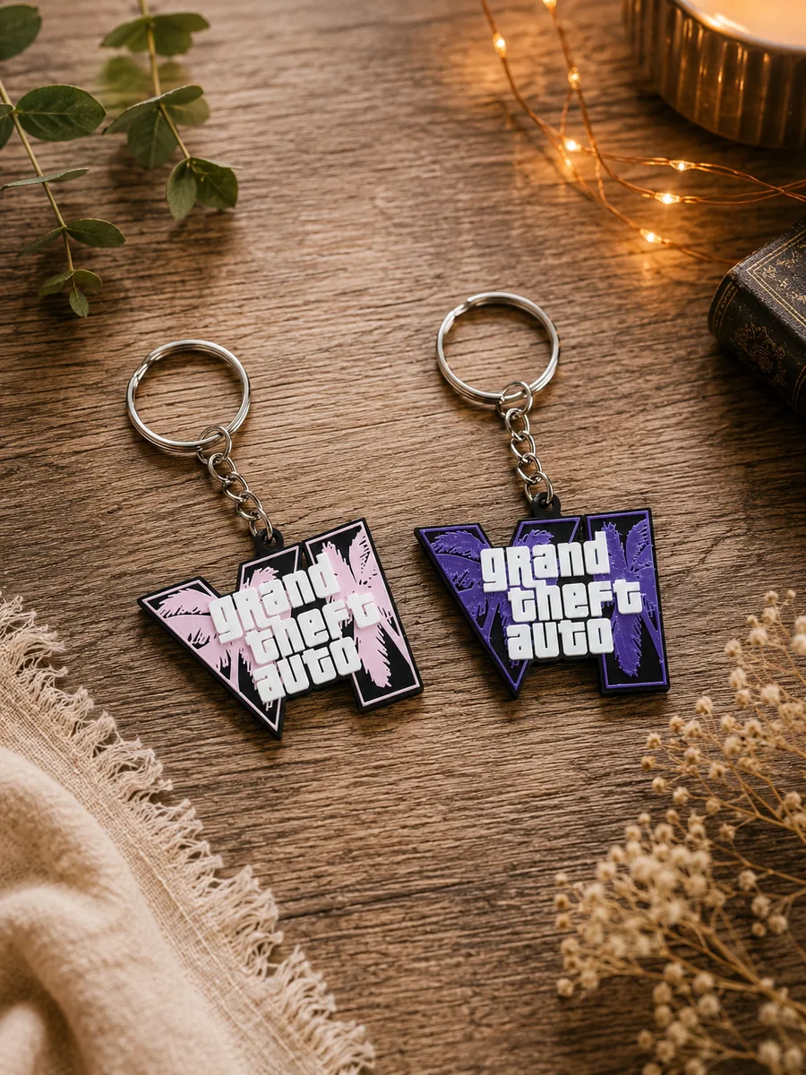 Porte clé GTA 6 – création artisanale Impression 3D