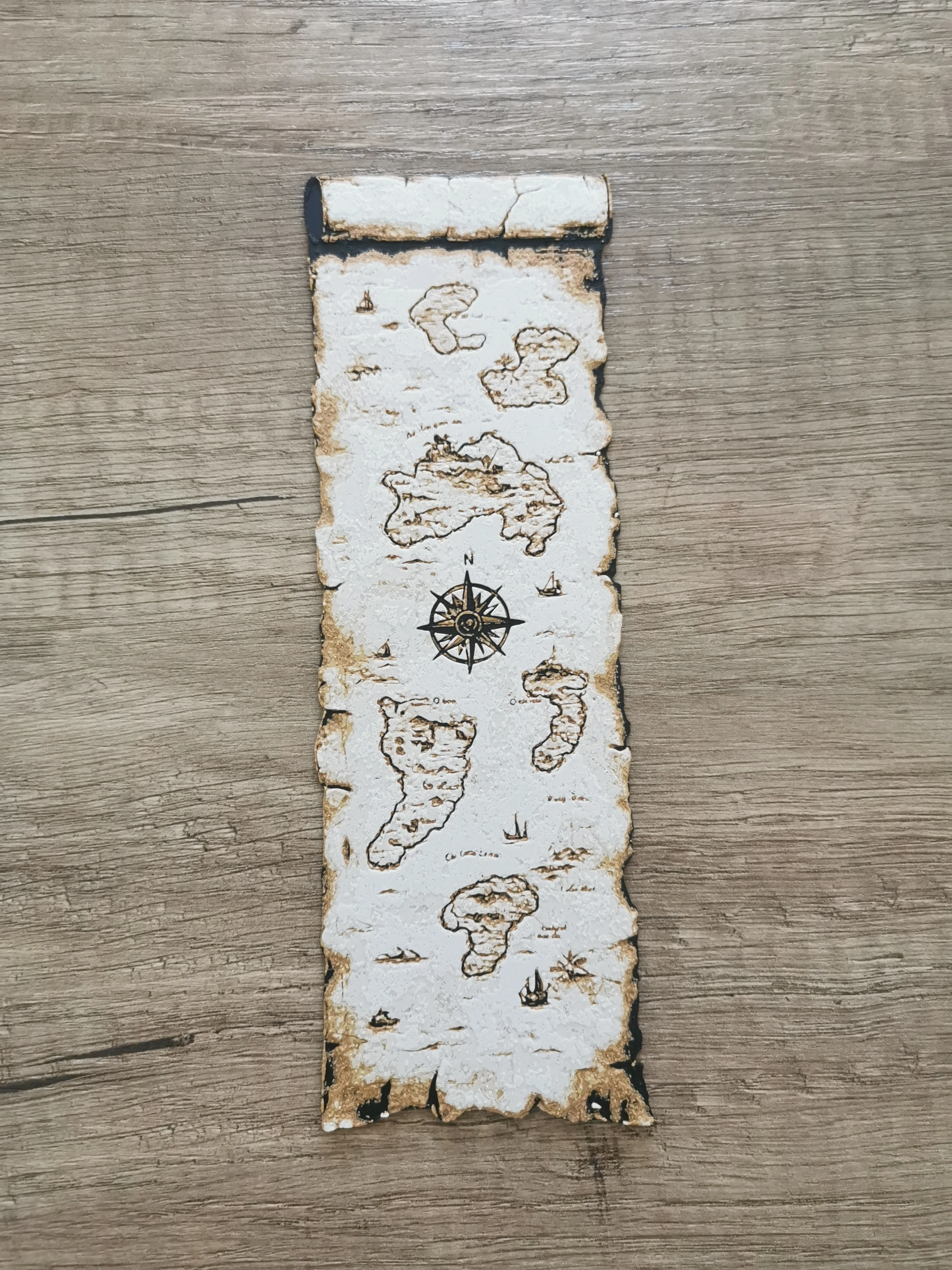 Marque page carte au trésor – vue 2